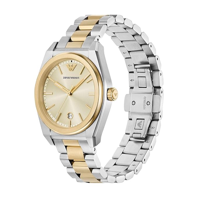 Emporio Armani 2-Tone Watch