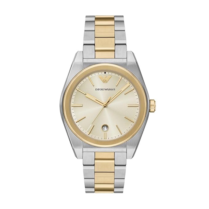 Emporio Armani 2-Tone Watch