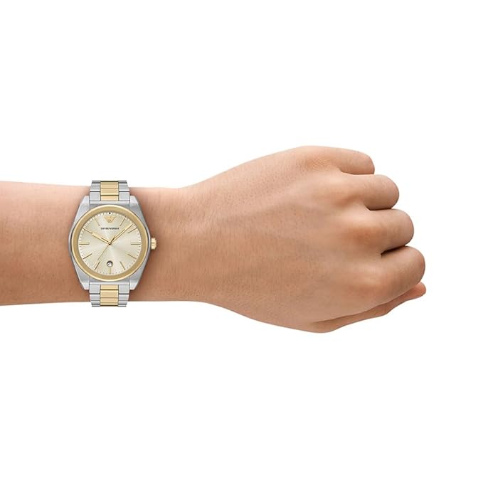 Emporio Armani 2-Tone Watch