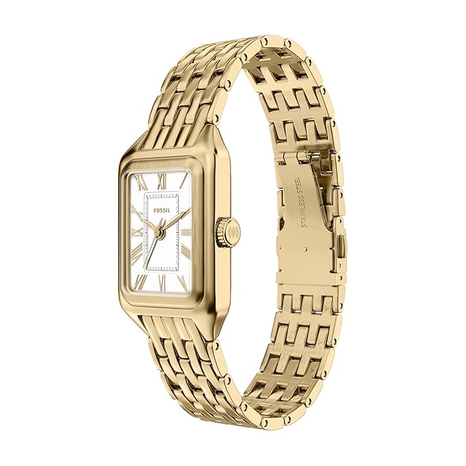 Fossil Raquel Gold Quartz Stainless Steel Watch