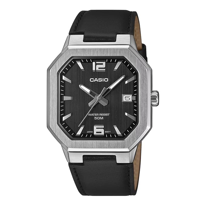 Casio Enticer Men MTP-B195L-1AVDF Analog Black Watch Men