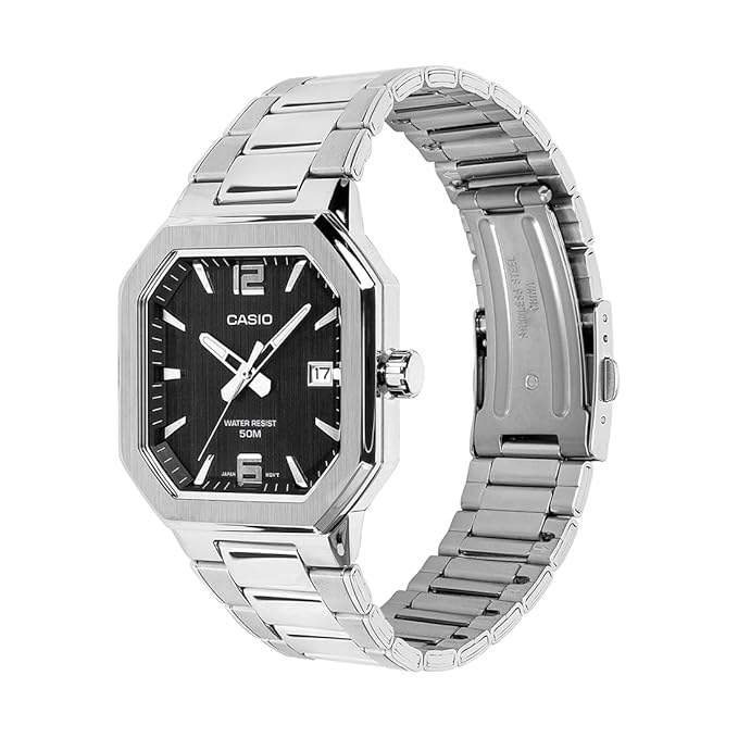 Casio Enticer Men MTP-B195D-1AVDF Analog Black Watch Men