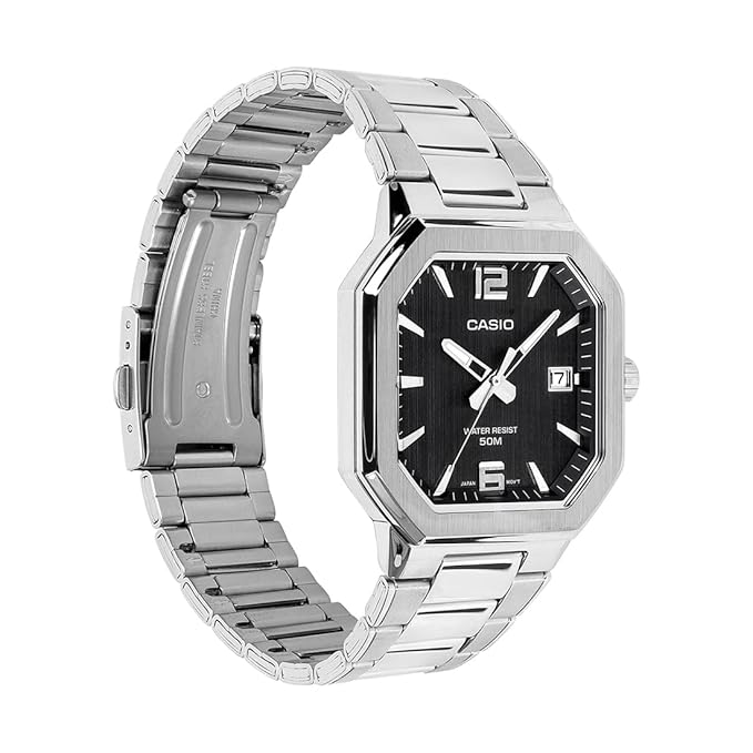 Casio Enticer Men MTP-B195D-1AVDF Analog Black Watch Men