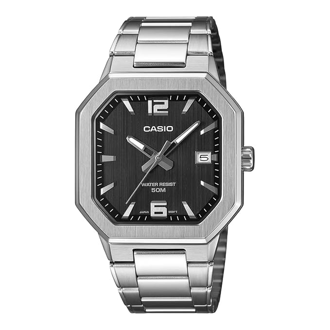 Casio Enticer Men MTP-B195D-1AVDF Analog Black Watch Men