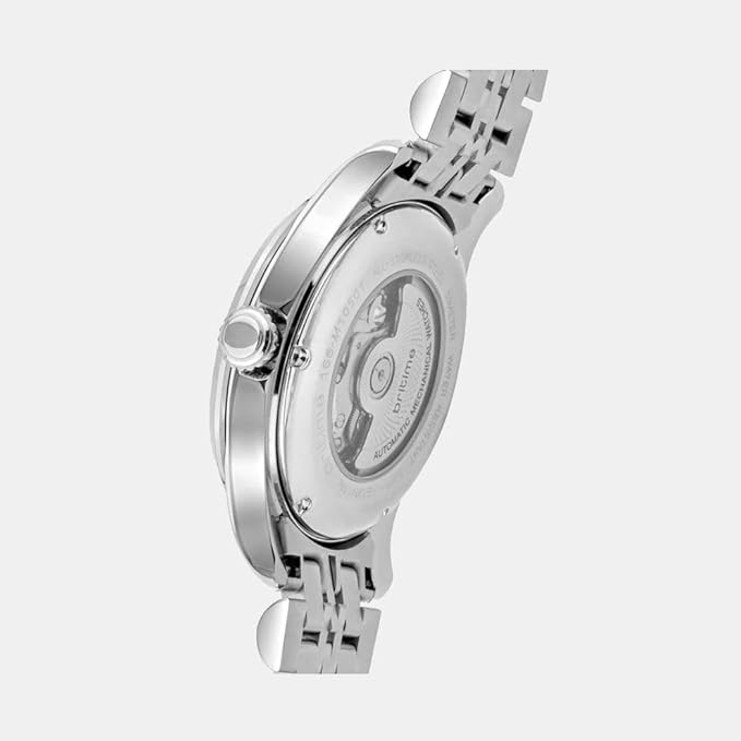 Men Automatic Blue Dial Analog Metal Watch