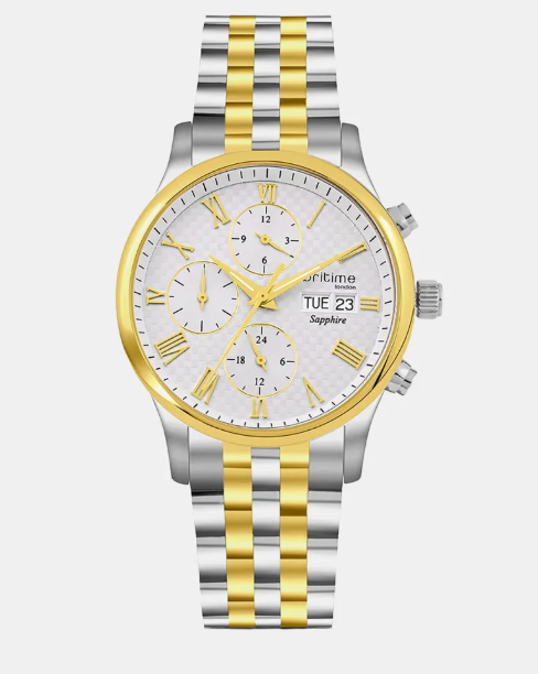 Imperion Men Automatic Silver Dial Analog Stainless Steel Watch