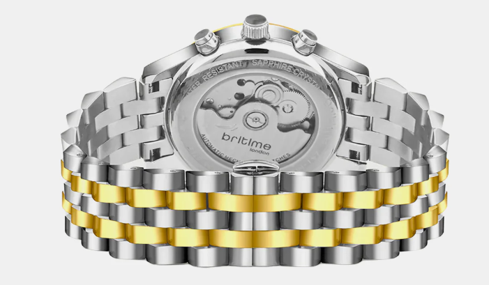 Imperion Men Automatic Silver Dial Analog Stainless Steel Watch