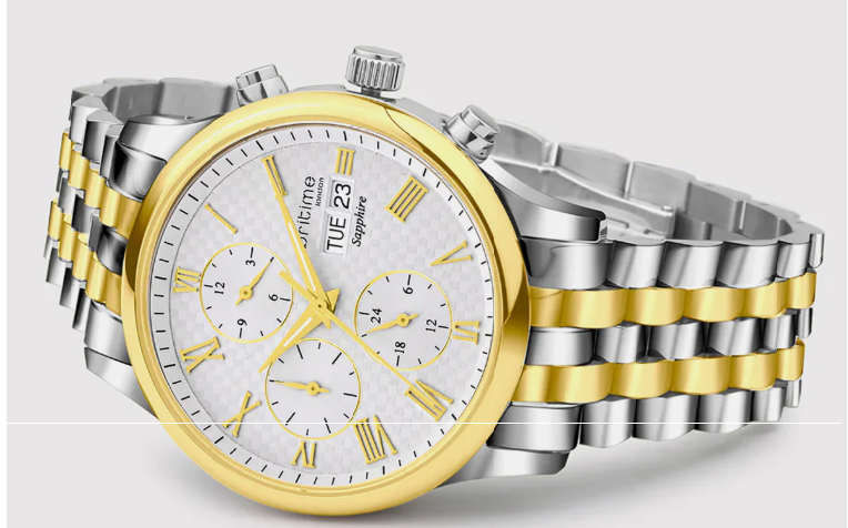 Imperion Men Automatic Silver Dial Analog Stainless Steel Watch