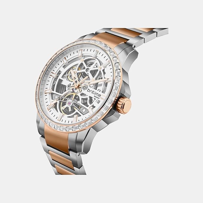 Vantor Men Automatic Silver Dial Analog Metal Watch