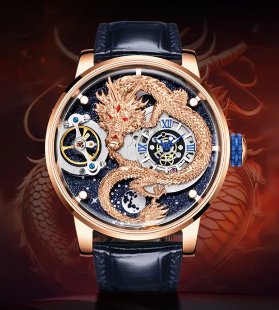 Hanboro ZODIAC SERIES Dragon s Legacy Japanese Automatic Men 45.5 mm 1018