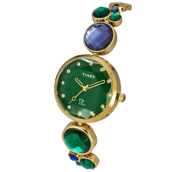 TIMEX Fria Analog Watch for Women with Round Dial & Water Resistant Women's Wrist Watches