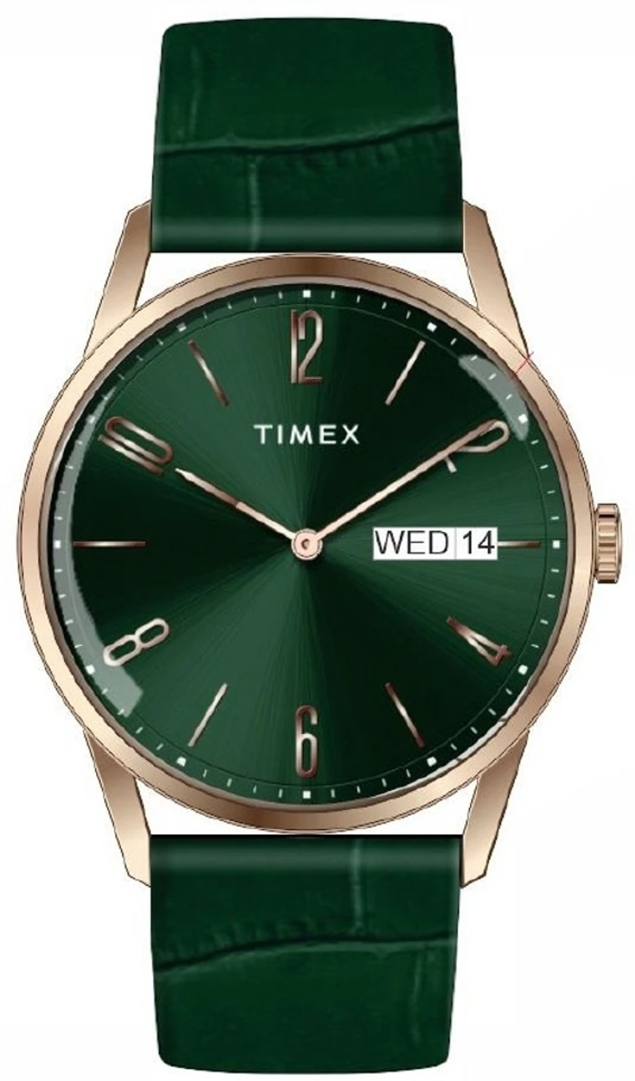 TIMEX Trendline Round 41mm Green Dial Analog Watch  - For Men TWEG25509