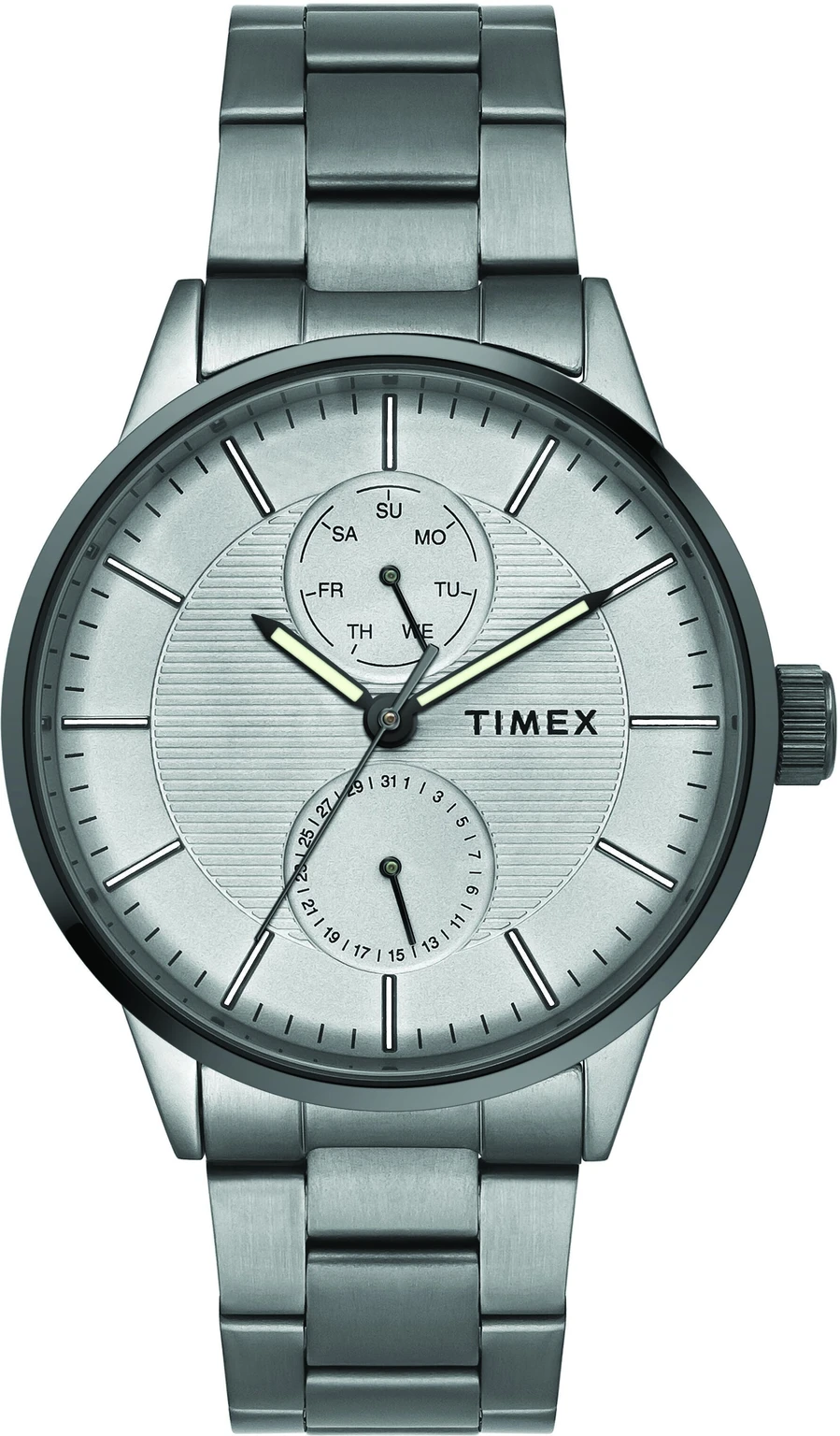 TIMEX Trendline Round 44mm Grey Dial Analog Watch  - For Men TWEG19904