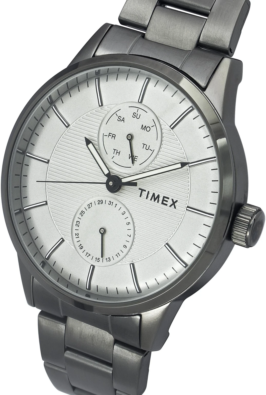 TIMEX Trendline Round 44mm Grey Dial Analog Watch  - For Men TWEG19904