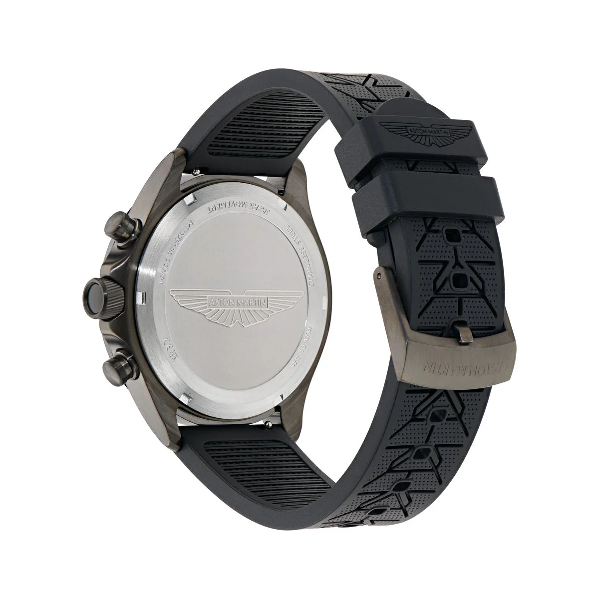 Aston Martin Round 44mm Black Dial Analog Men Watch