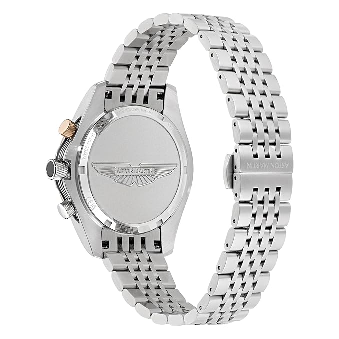 Aston Martin Lagunda Round 42mm White Dial Analog Men Watch