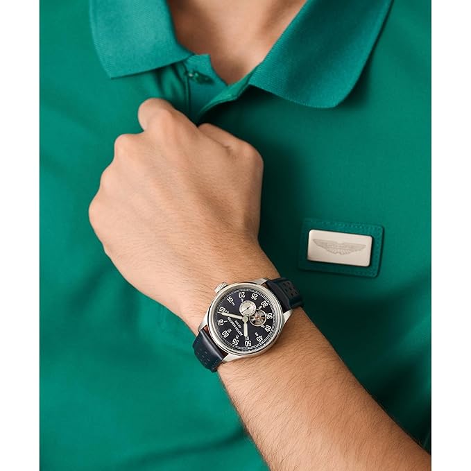 Aston Martin Lagunda Round 41mm Blue Dial Automatic Men Watch