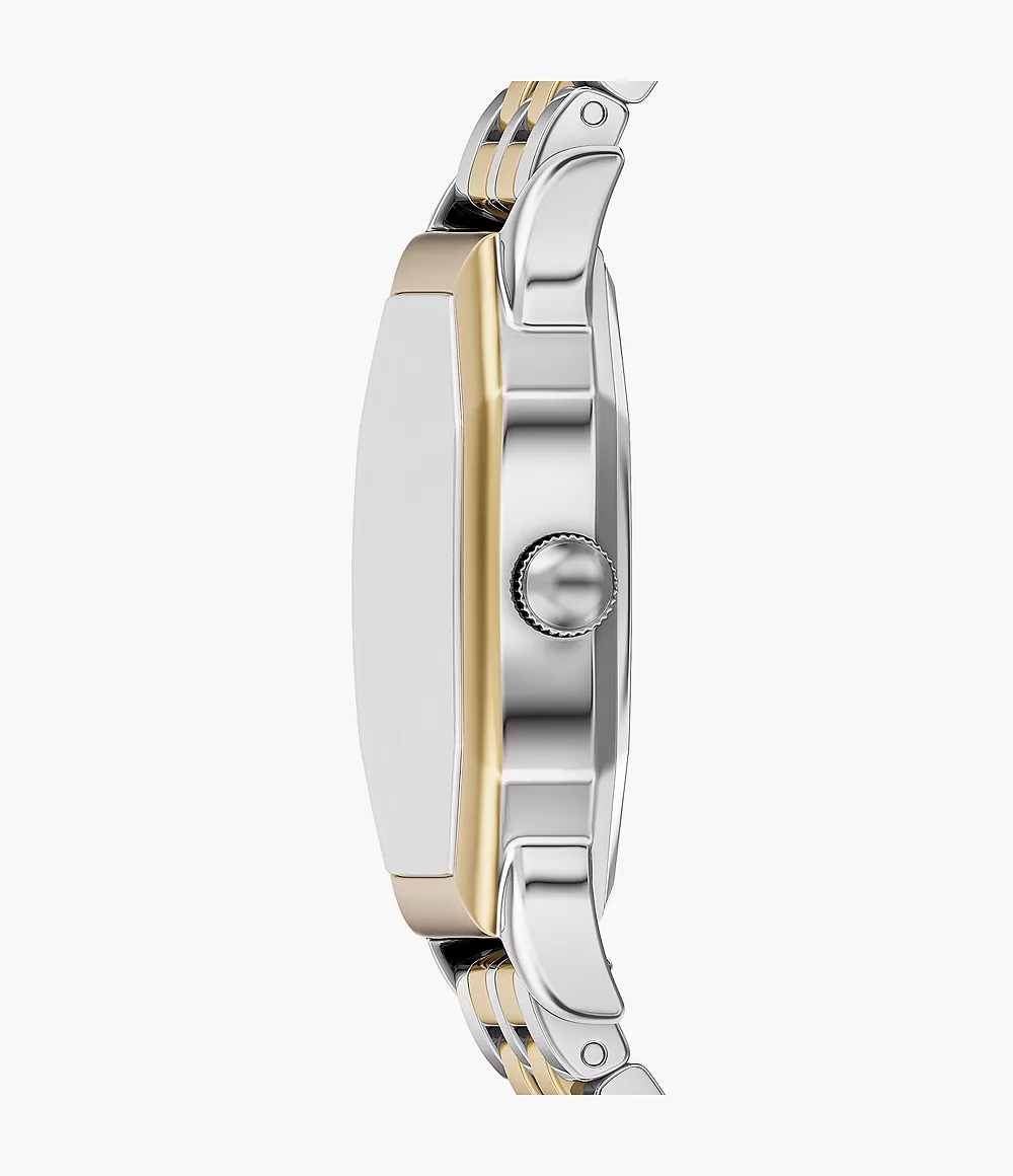 Harlow Three-Hand Two-Tone Stainless Steel Watch