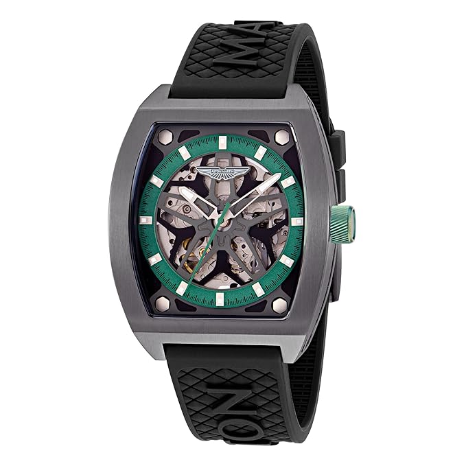 Aston Martin Lagunda Tonneau 41mm Green Dial Mechanical Automatic Men Watch