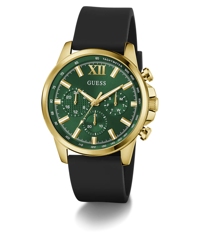 GUESS Mens Black Multi-function Watch