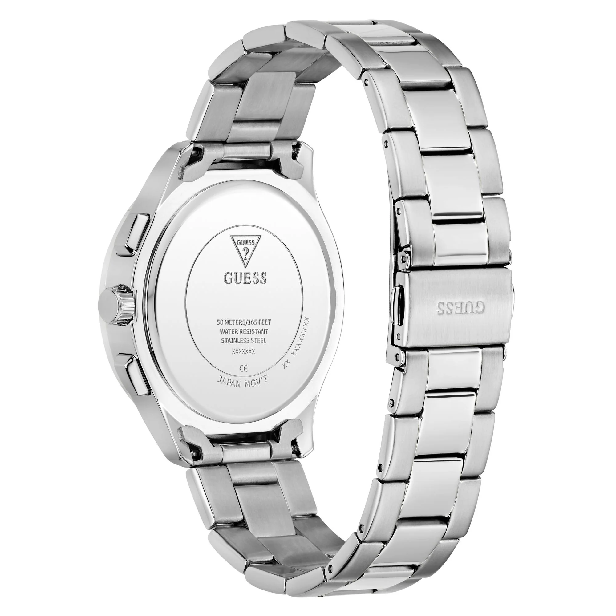 Guess Square 40mm Blue Dial Analog Men Watch