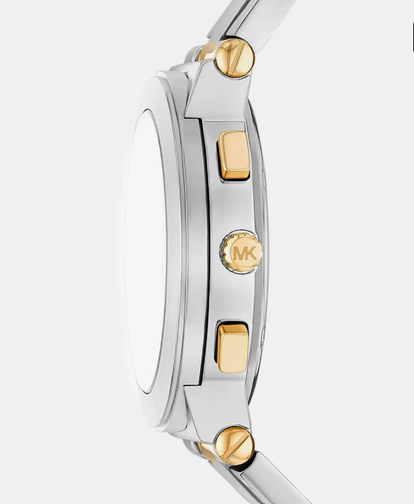 Michael Kors Billie Women Quartz Silver Dial Chronograph Stainless Steel Watch