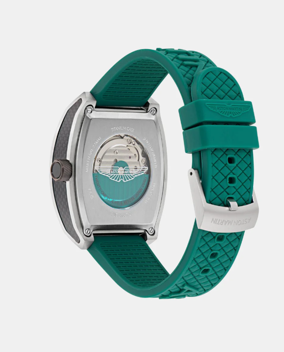 Aml Thrill Men Automatic Grey Dial Analog Silicone Watch