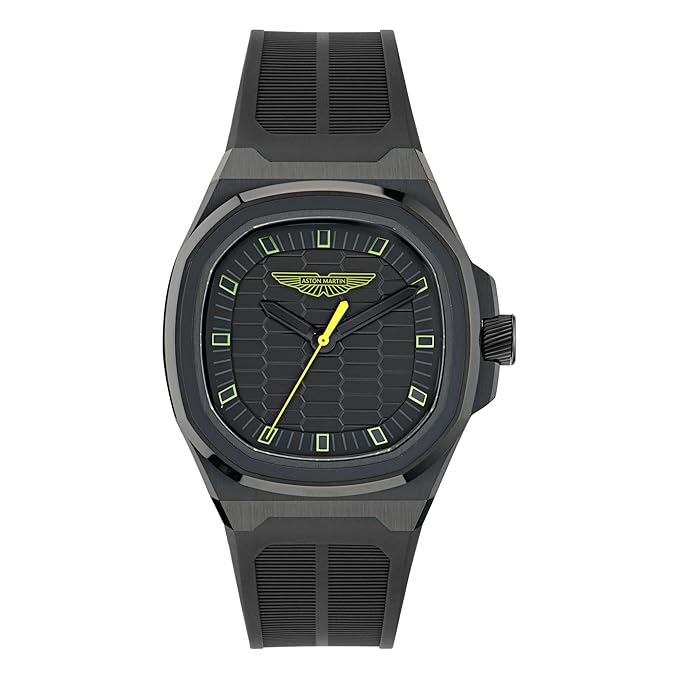 Aston Martin Lagunda Square 40mm Black Dial Analog Men Watch