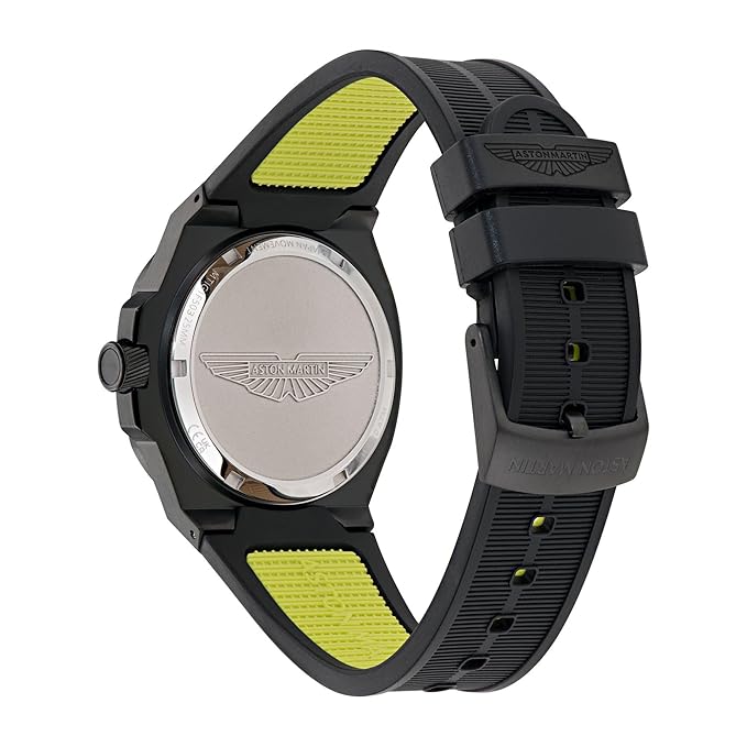 Aston Martin Lagunda Square 40mm Black Dial Analog Men Watch
