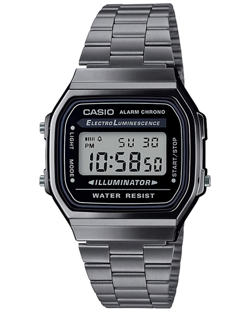 Casio Unisex Vintage Square Black Watches