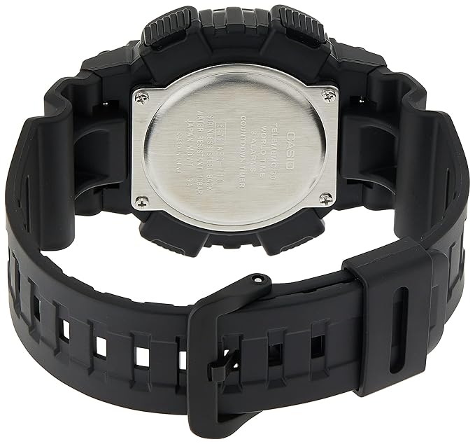 Casio Youth-Combination Analog-Digital Gold Dial Men's Watch - AEQ-110BW-9AVDF