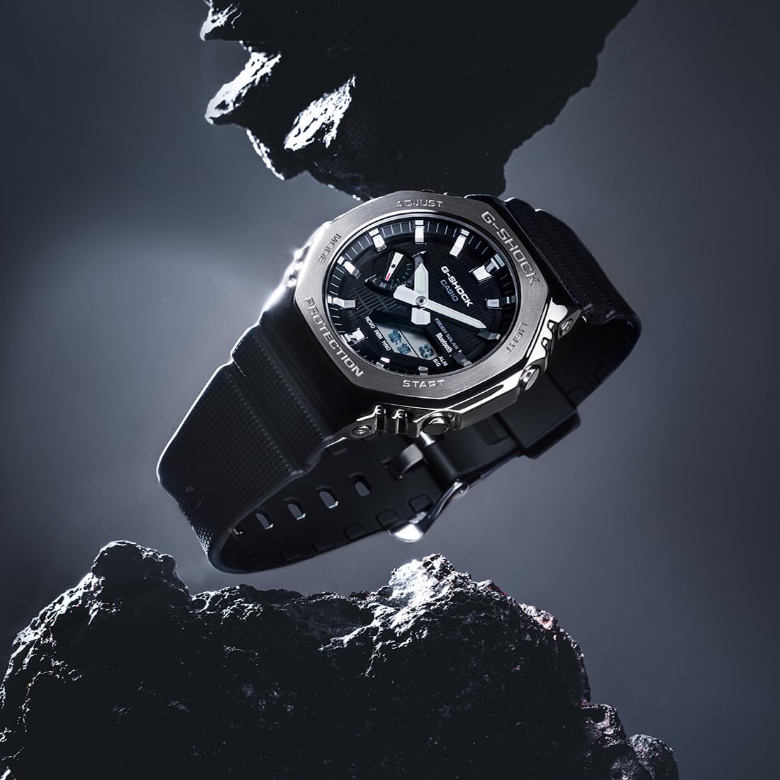 Casio G-Shock GBM-2100-1ADR Bluetooth Analog-Digital Black Dial Men