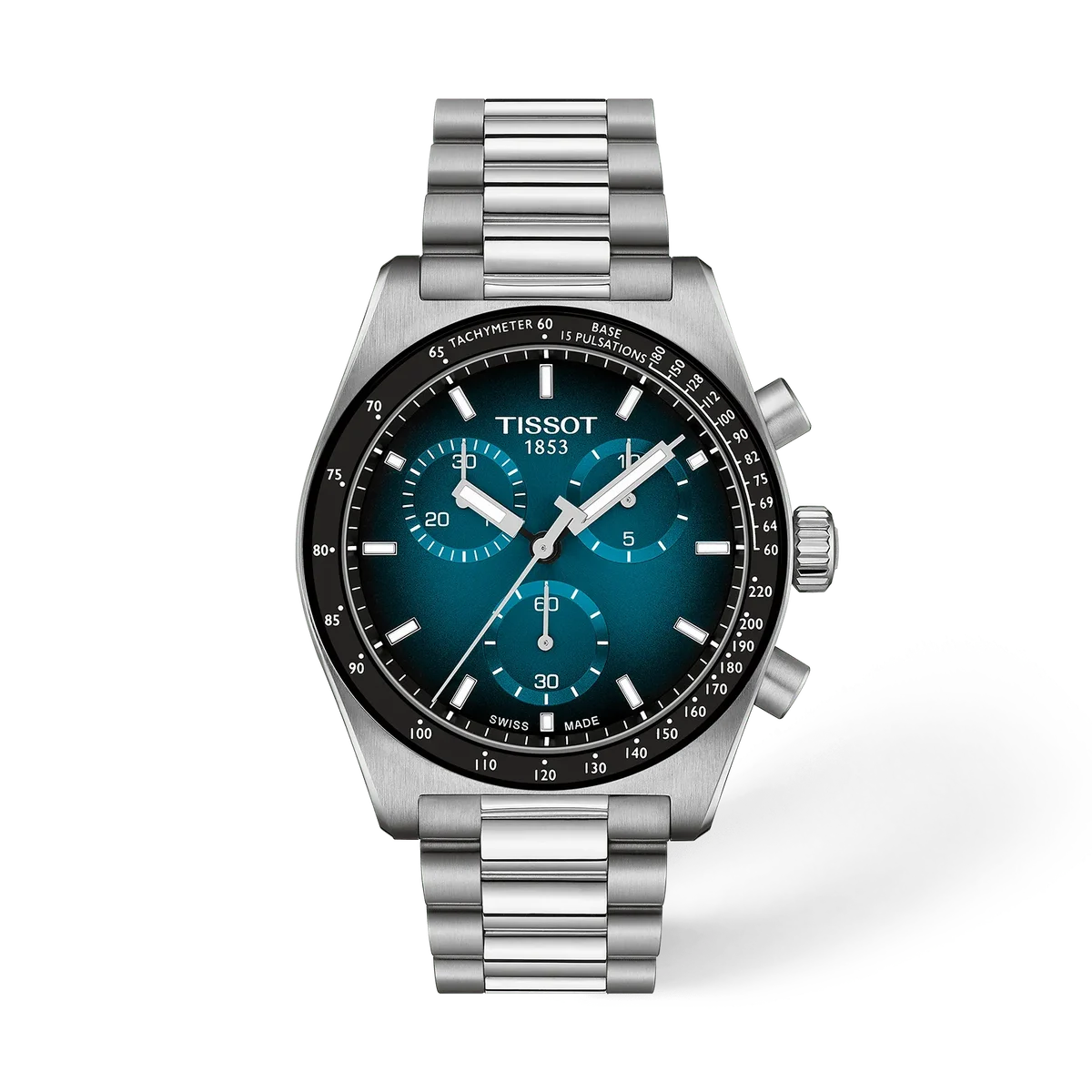Tissot PR516 Men Blue Chronograph Watch