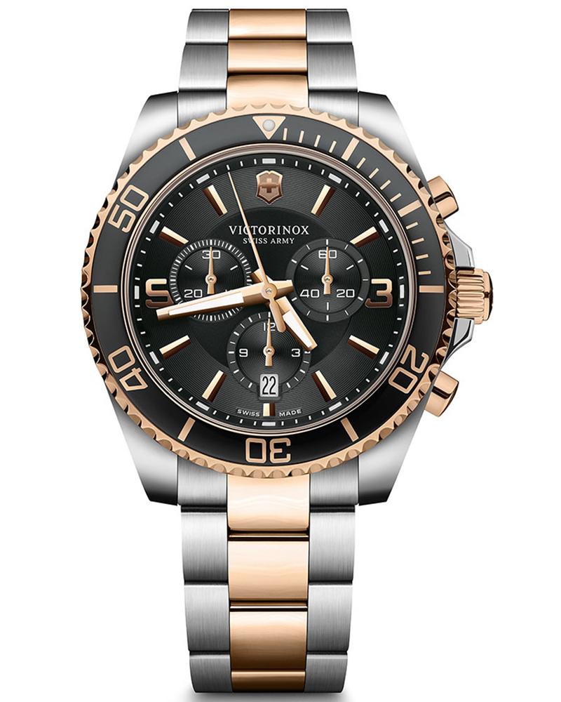 Victorinox Men Maverick Round Black Watch