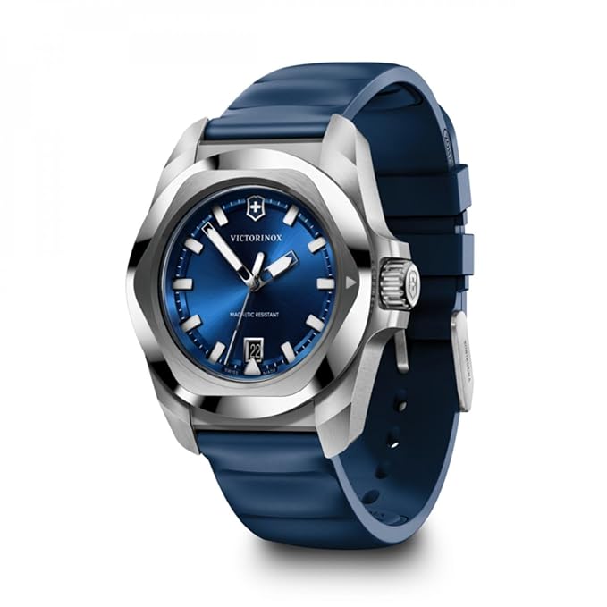 Victorinox I.N.O.X. Swiss Made Men's Watch, Blue Dial