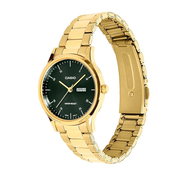 Casio Enticer Ladies LTP-SN8YG-3B Analog Green Dial Watch