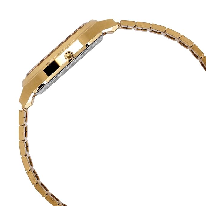 Casio Vintage Analog-Digital Gold Dial Unisex