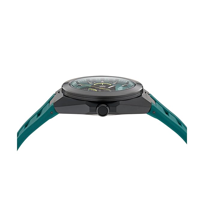 Aston Martin Lagunda Octogonal 42mm Green Dial Analog Men Watch