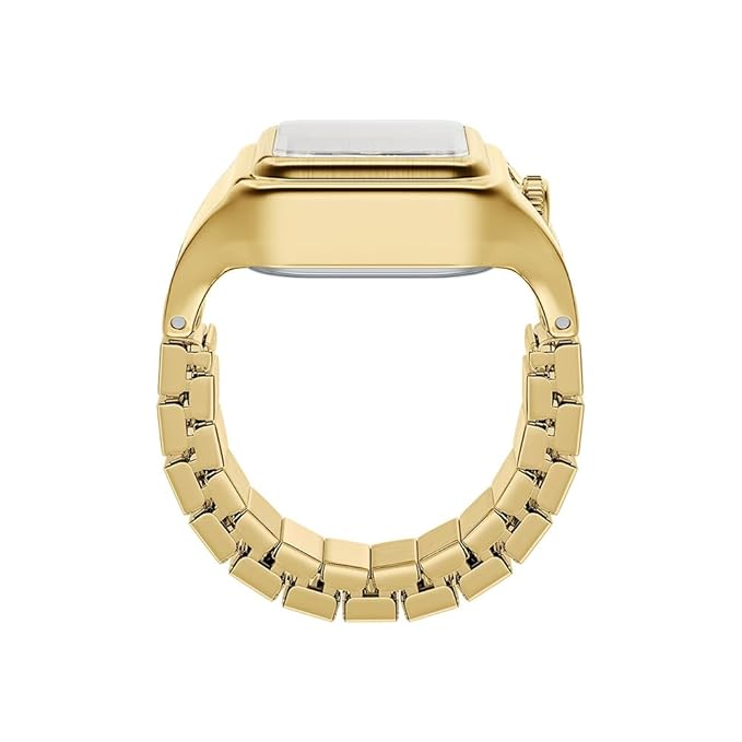 Fossil Raquel Watch Ring Gold Quartz Stainless Steel Watch
