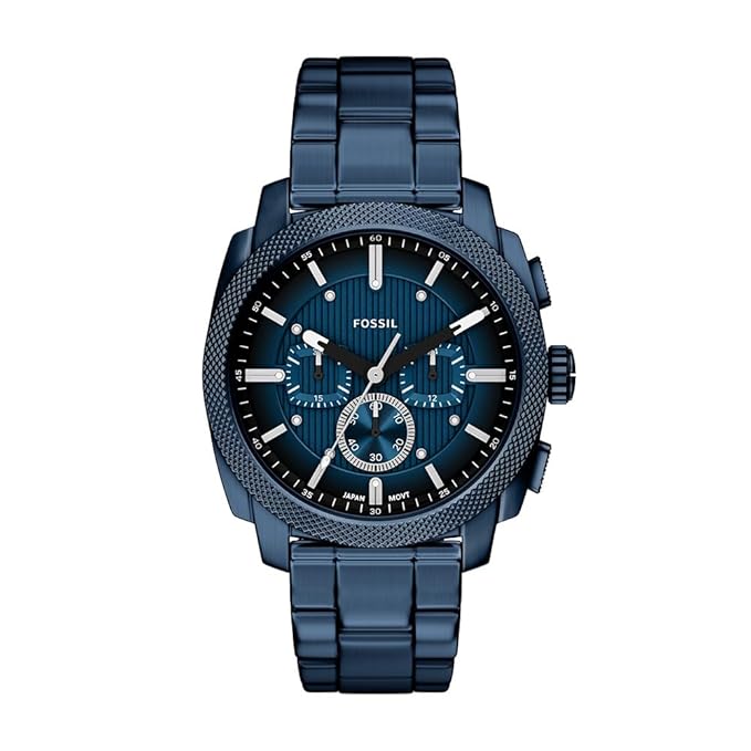 Fossil Machine Blue Watch
