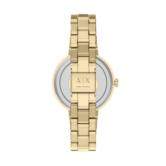 Armani Exchange Gold Watch