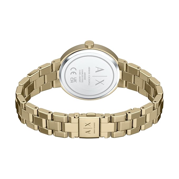 Armani Exchange Gold Watch