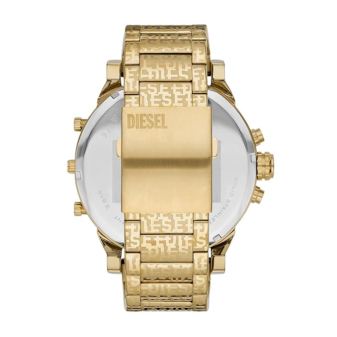 Diesel Mr. Daddy 2 Analog Gold Dial Men's Watch