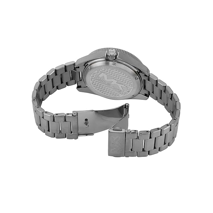 Michael Kors Analog White Dial Men's Metal Band Watch