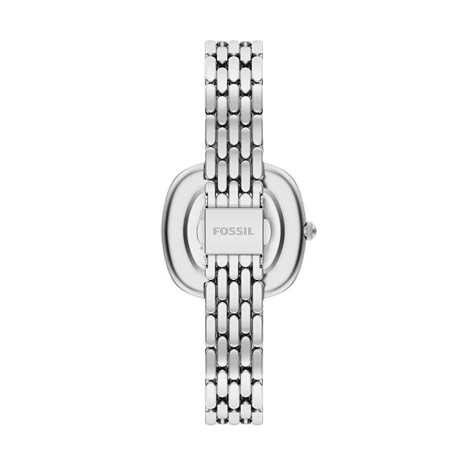 Fossil Genevive Silver Quartz Stainless Steel Watch