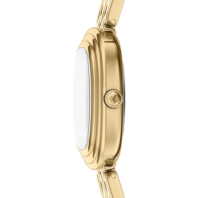 Fossil Genevive Gold Quartz Stainless Steel Watch