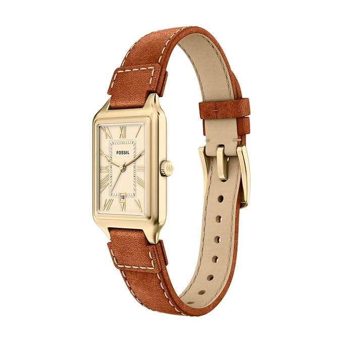 Fossil Raquel Brown Quartz Leather Watch