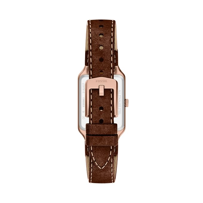 Fossil Raquel Brown Quartz Leather Watch