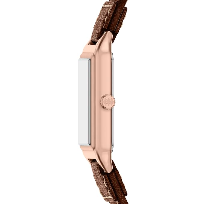 Fossil Raquel Brown Quartz Leather Watch