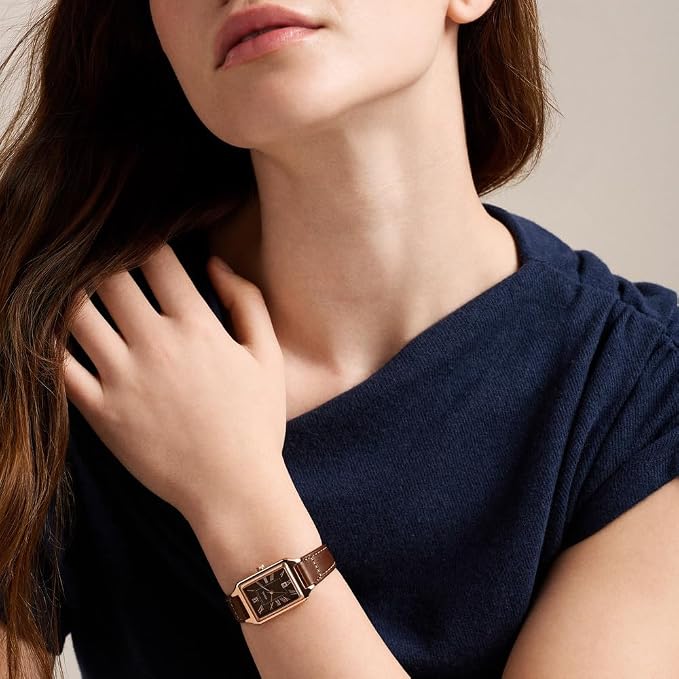 Fossil Raquel Brown Quartz Leather Watch